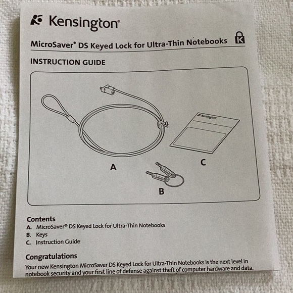 🖥️ Kensington keyed lock - Picture 3 of 6